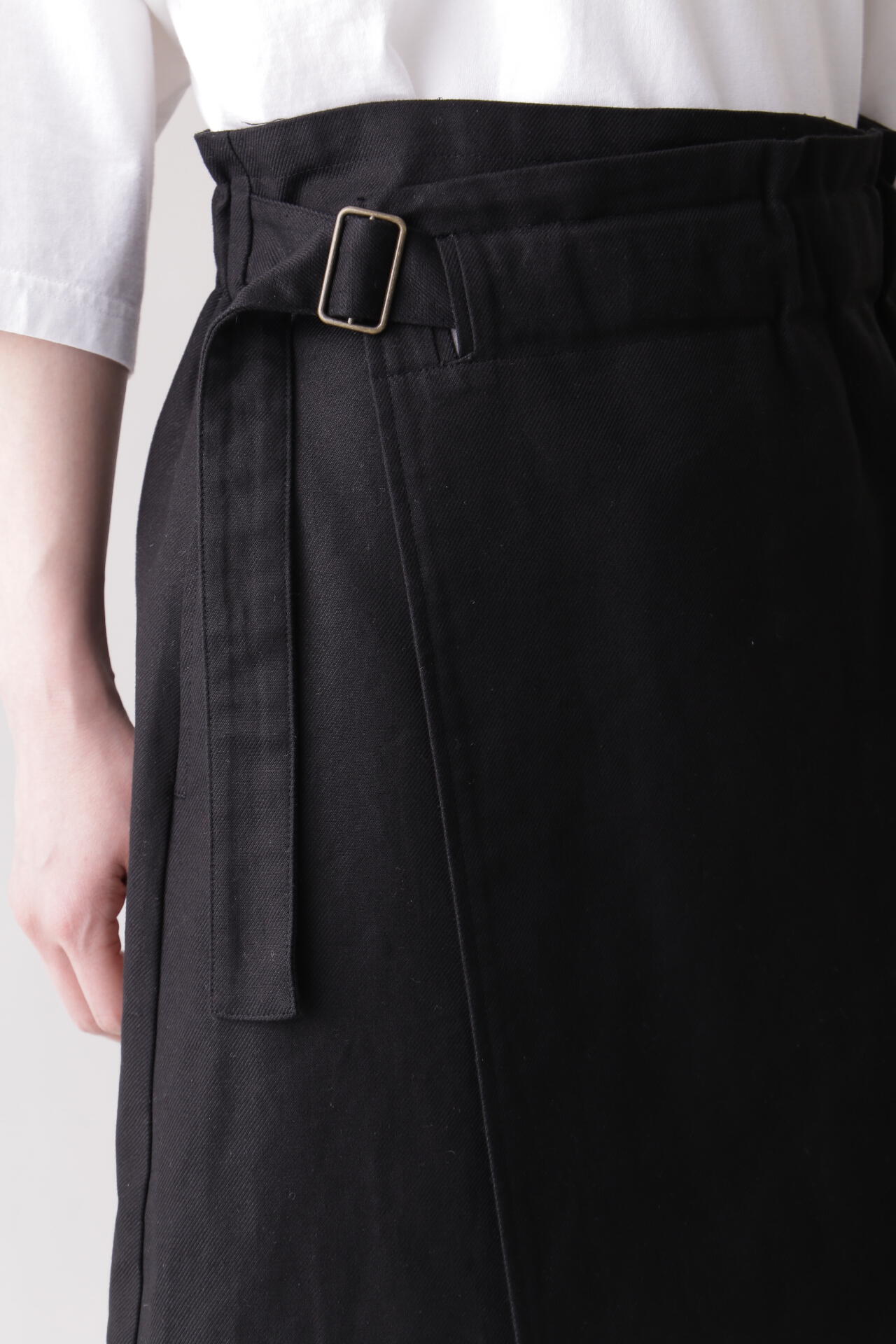 THE LIBRARY / COTTON TWILL WRAP SK