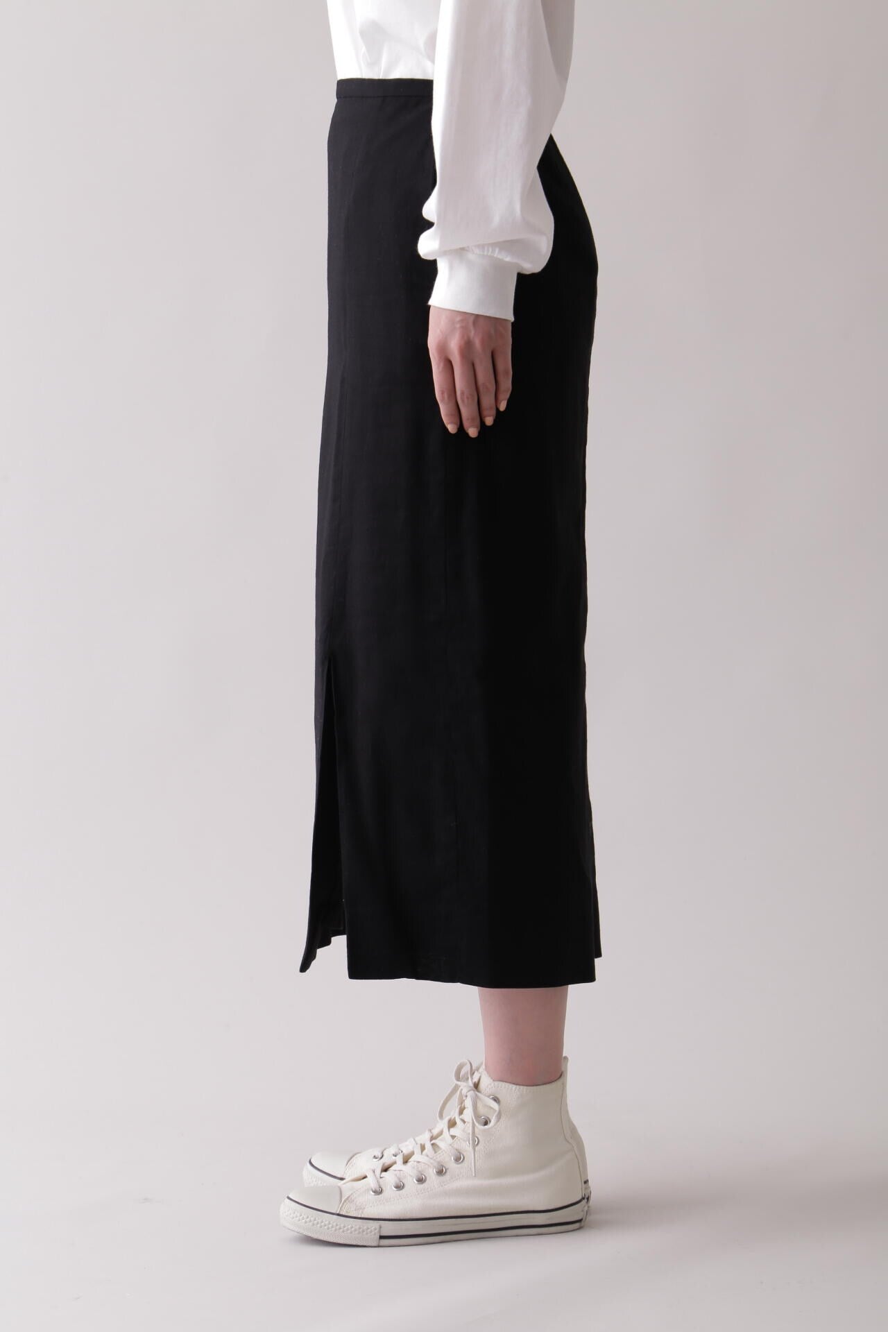 THE LIBRARY / COTTON AMUNZEN VOILE SLIT SK