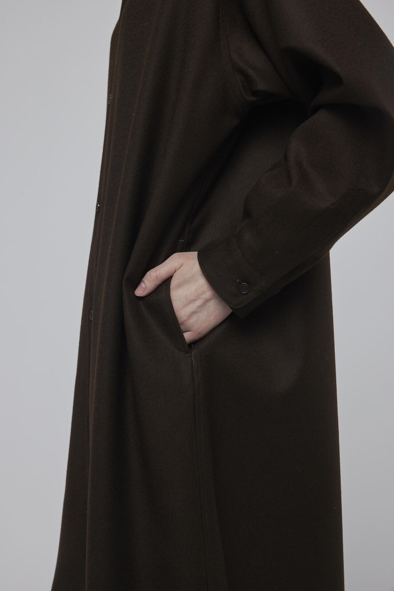 THE LIBRARY / WOOL FLANNEL ONE PIECE