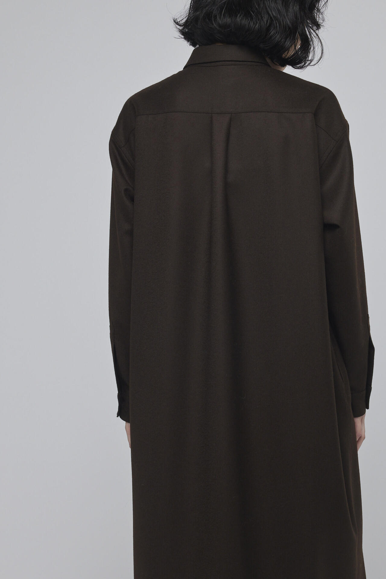 THE LIBRARY / WOOL FLANNEL ONE PIECE