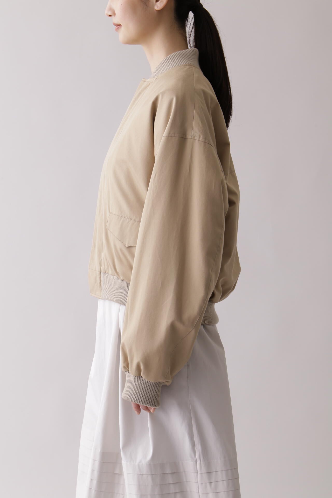 THE LIBRARY / [UNISEX] RAYON/COTTON/CUPRA TWILL FLIGHT BZ