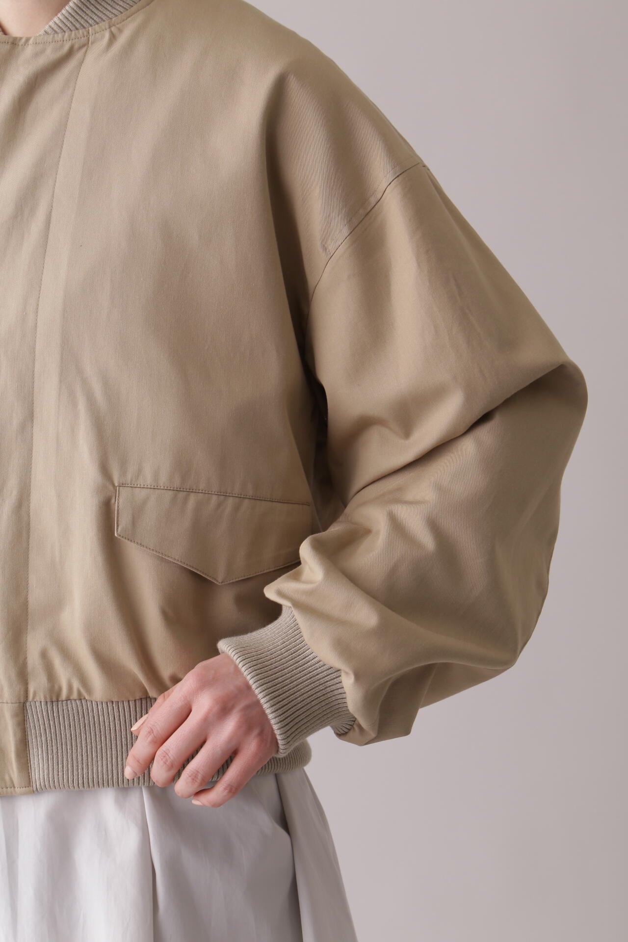 THE LIBRARY / [UNISEX] RAYON/COTTON/CUPRA TWILL FLIGHT BZ