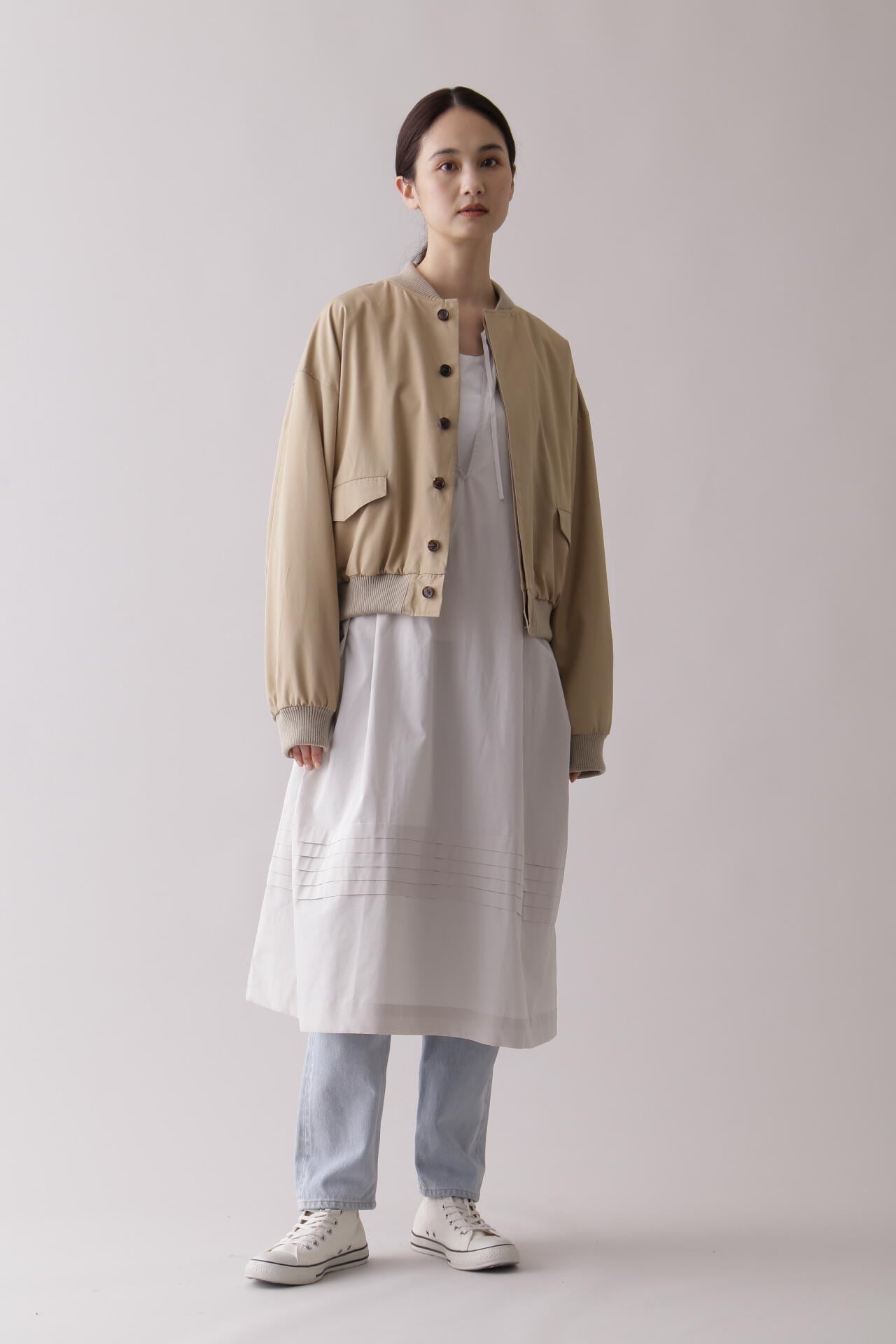 THE LIBRARY / [UNISEX] RAYON/COTTON/CUPRA TWILL FLIGHT BZ