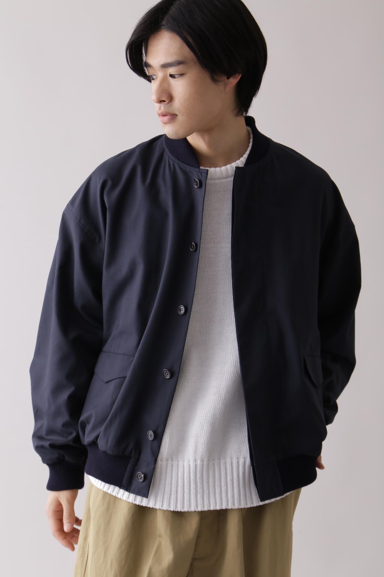 THE LIBRARY / [UNISEX] RAYON/COTTON/CUPRA TWILL FLIGHT BZ