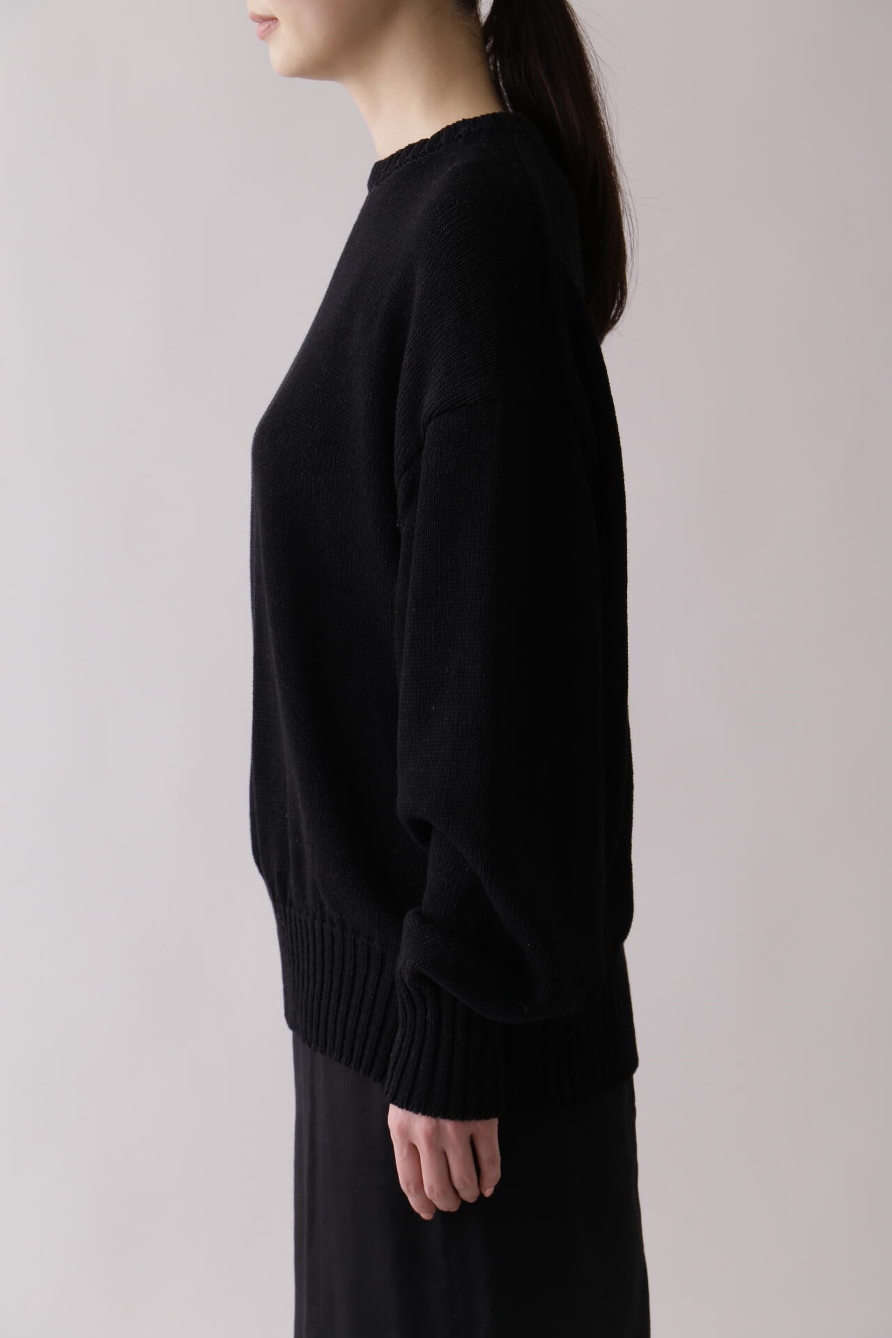 THE LIBRARY / [UNISEX] COTTON KN P/O