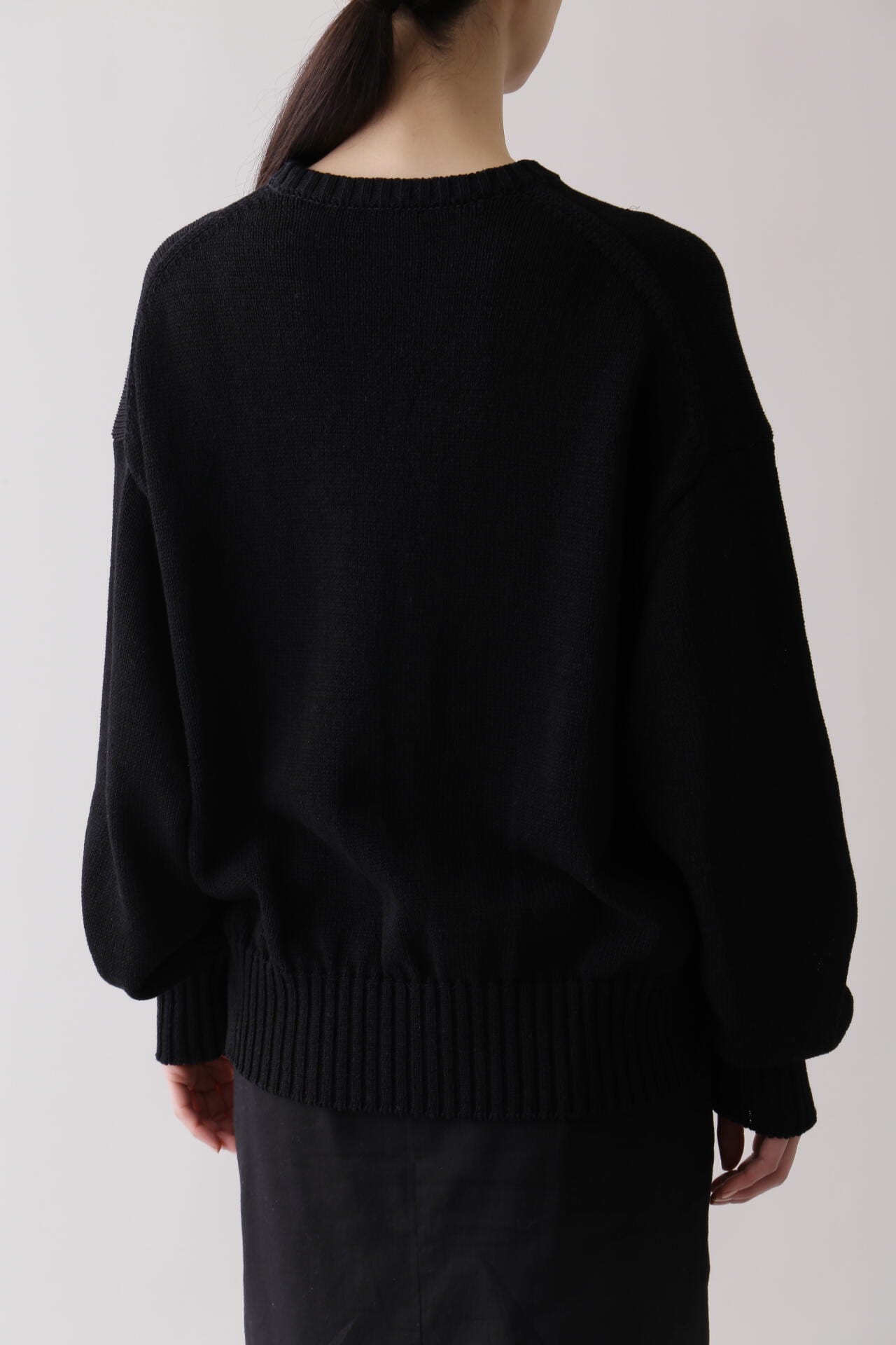 THE LIBRARY / [UNISEX] COTTON KN P/O