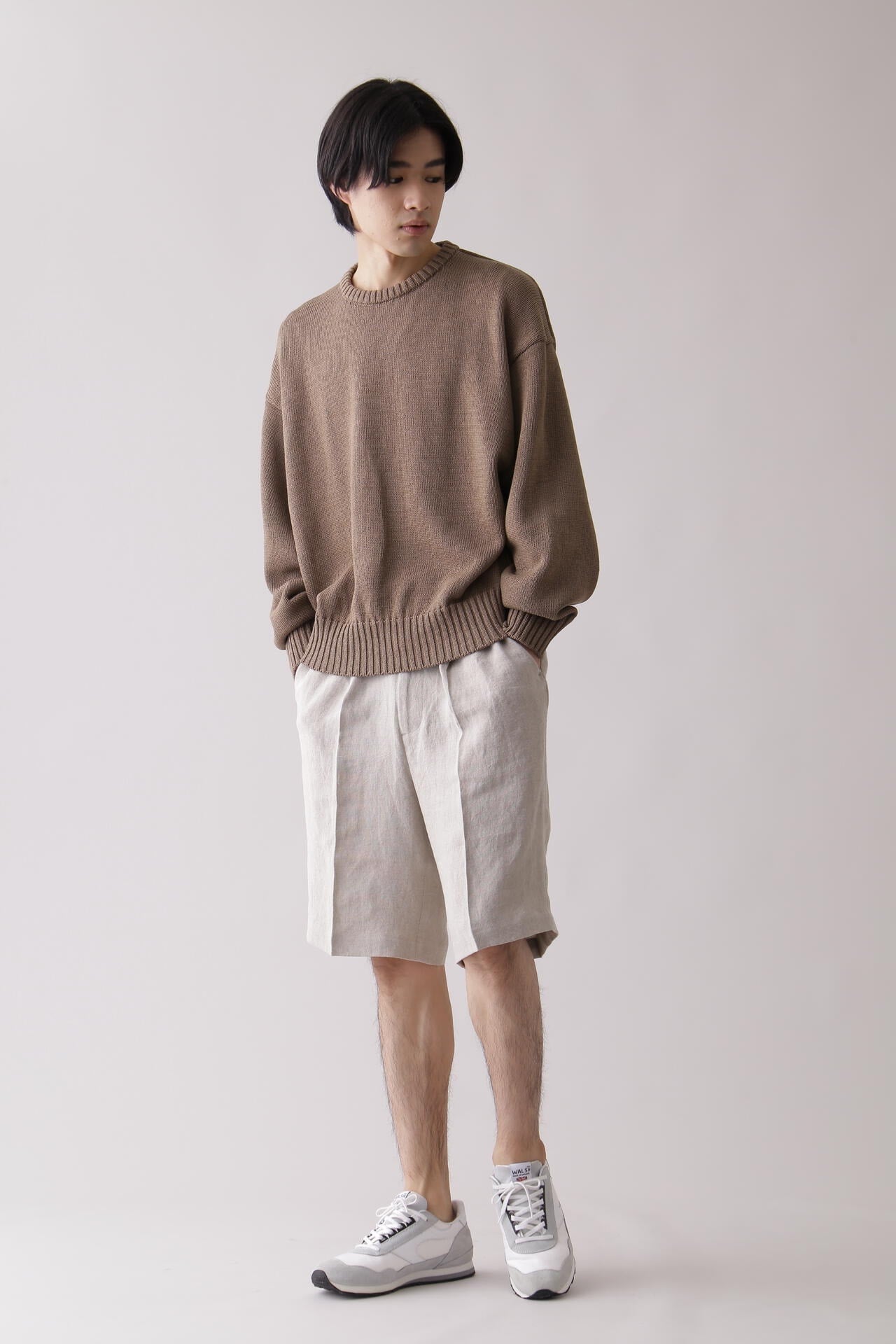 THE LIBRARY / [UNISEX] COTTON KN P/O