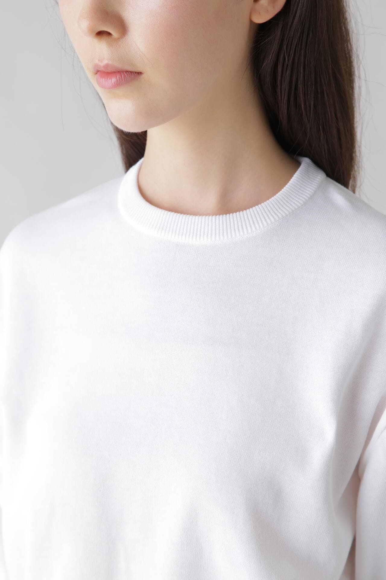 THE LIBRARY / [UNISEX] COTTON KNIT S/S P/O
