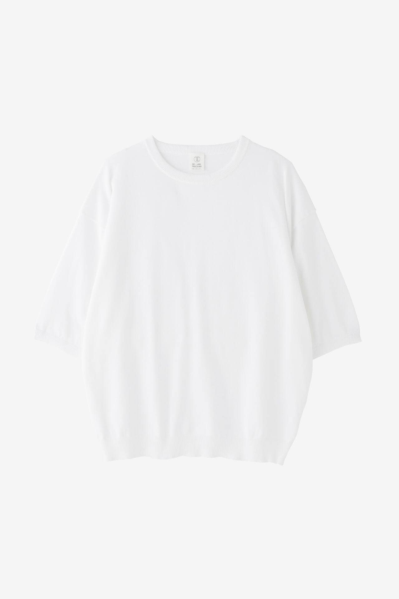 THE LIBRARY / [UNISEX] COTTON KNIT S/S P/O