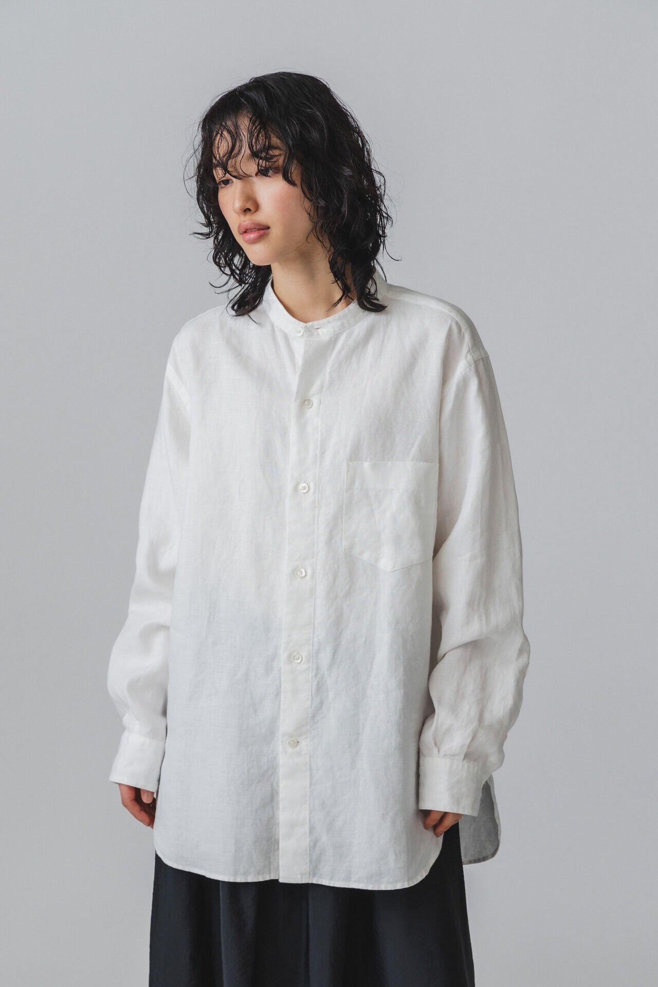 THE LIBRARY / [UNISEX] LINEN SH