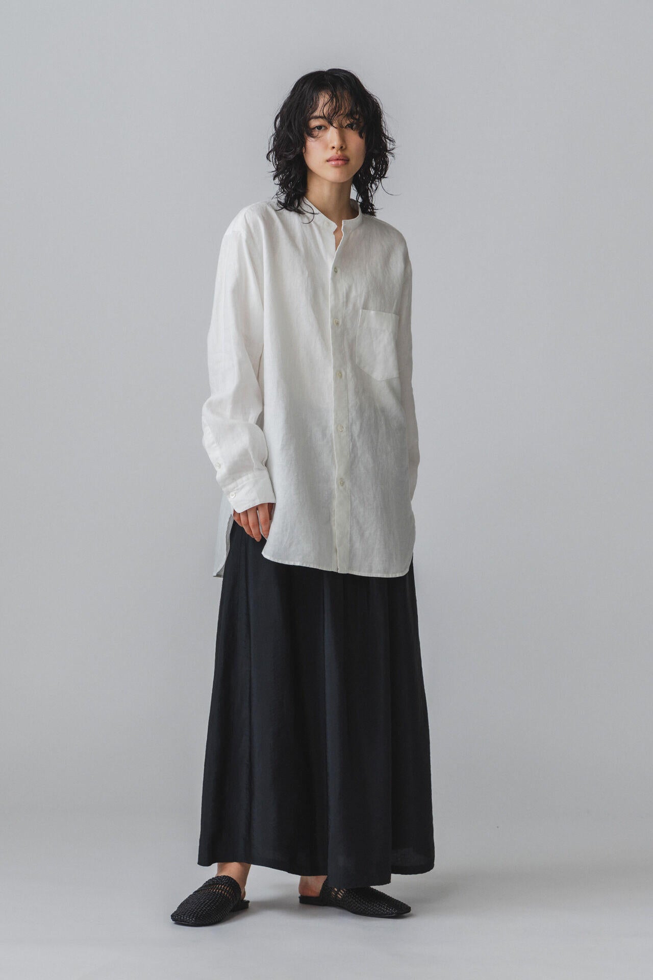 THE LIBRARY / [UNISEX] LINEN SH