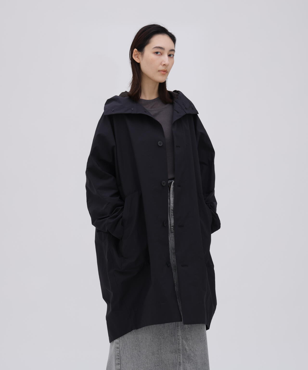 THE LIBRARY / [UNISEX] N/P WEATHER COAT