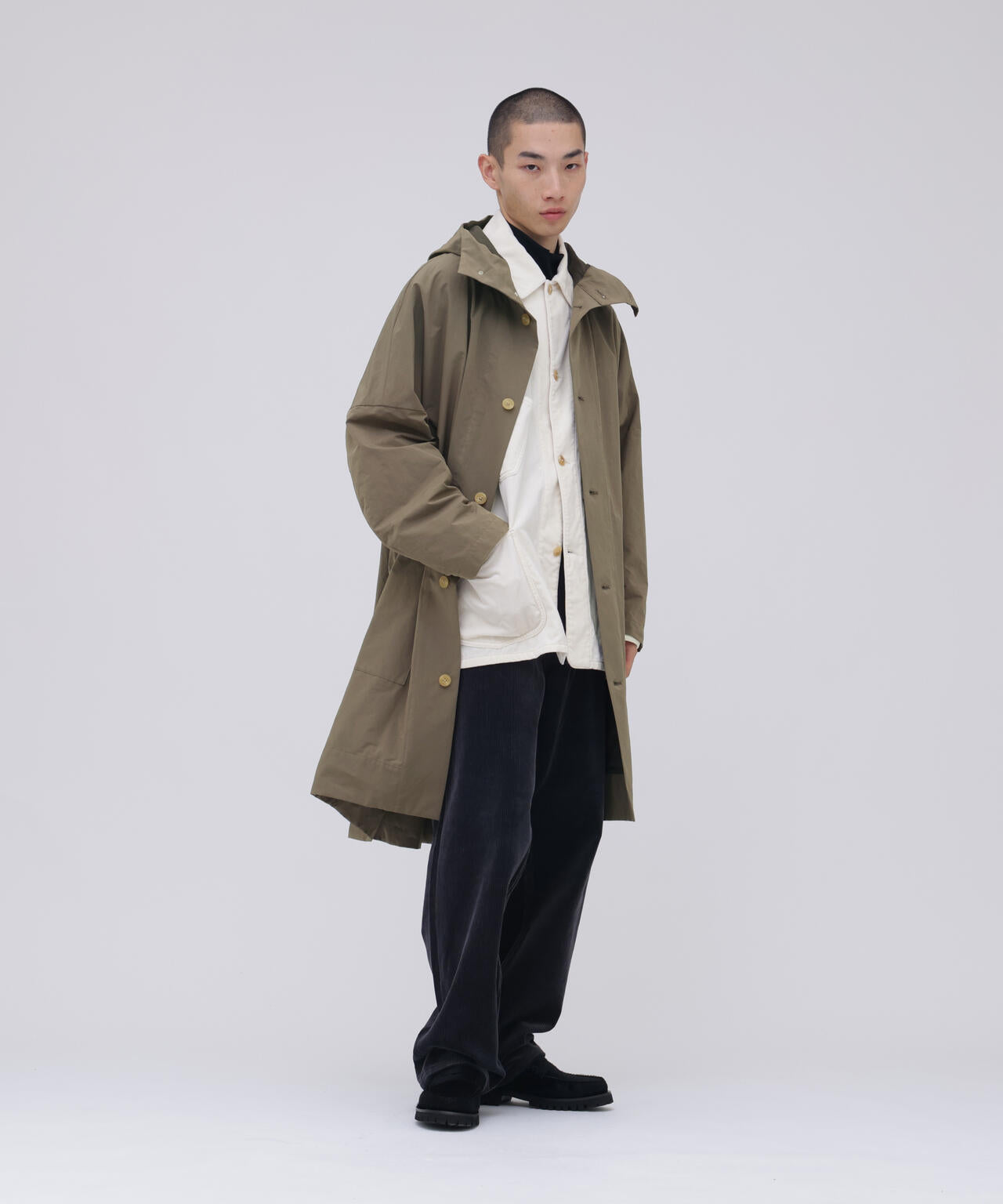 THE LIBRARY / [UNISEX] N/P WEATHER COAT