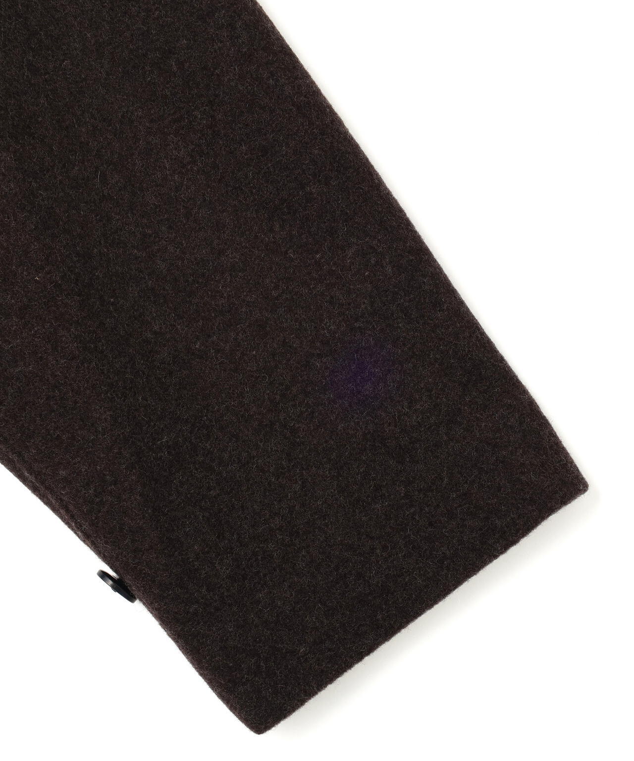 THE LIBRARY / [UNISEX] SUPER100'S WOOL MELTON BAL COLLAR COAT