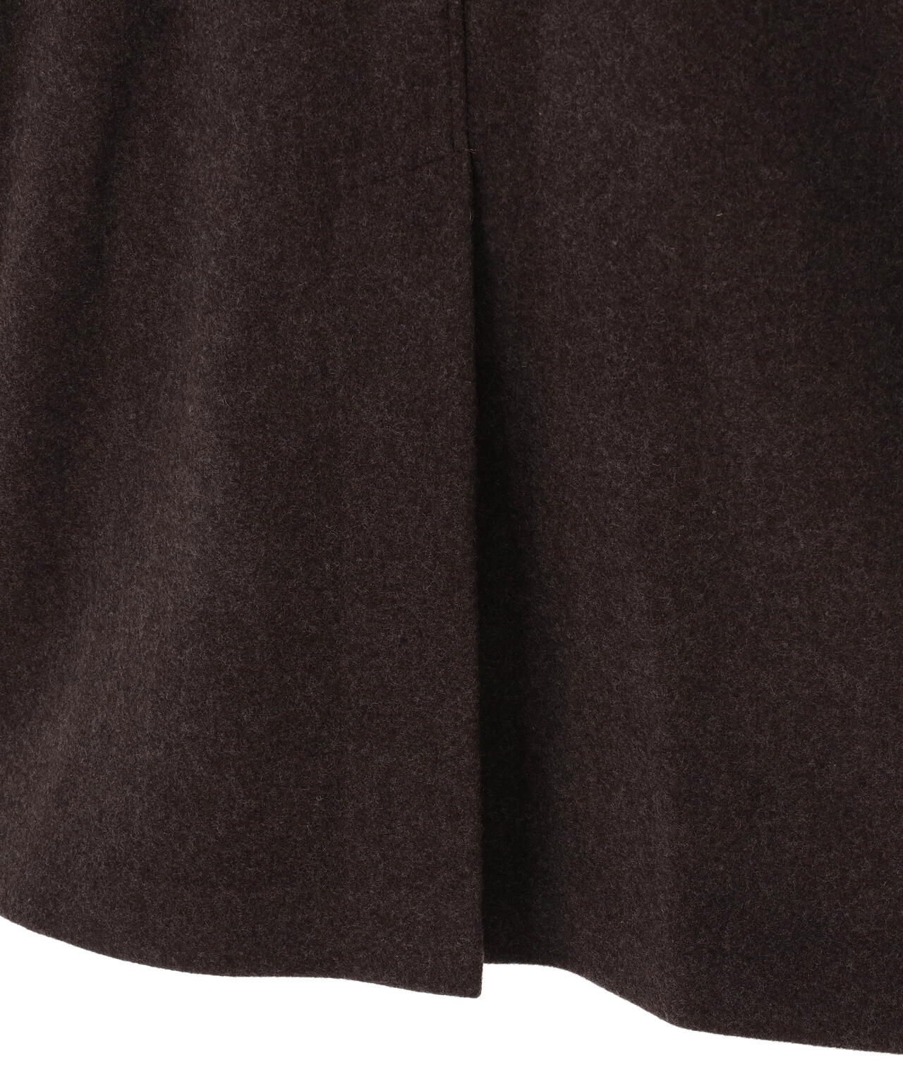 THE LIBRARY / [UNISEX] SUPER100'S WOOL MELTON BAL COLLAR COAT