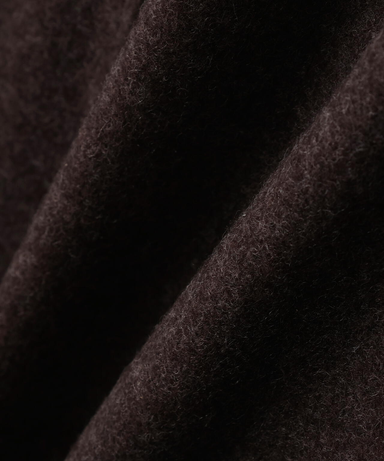 THE LIBRARY / [UNISEX] SUPER100'S WOOL MELTON BAL COLLAR COAT