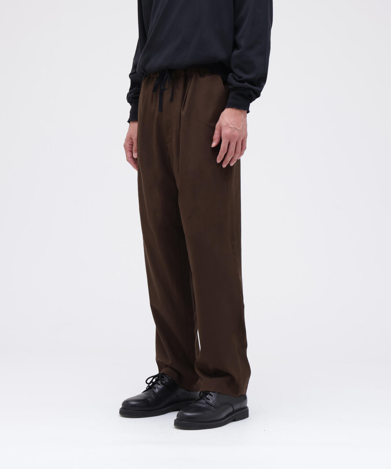 THE LIBRARY / [UNISEX] WOOL TROPICAL EASY TROUSERS