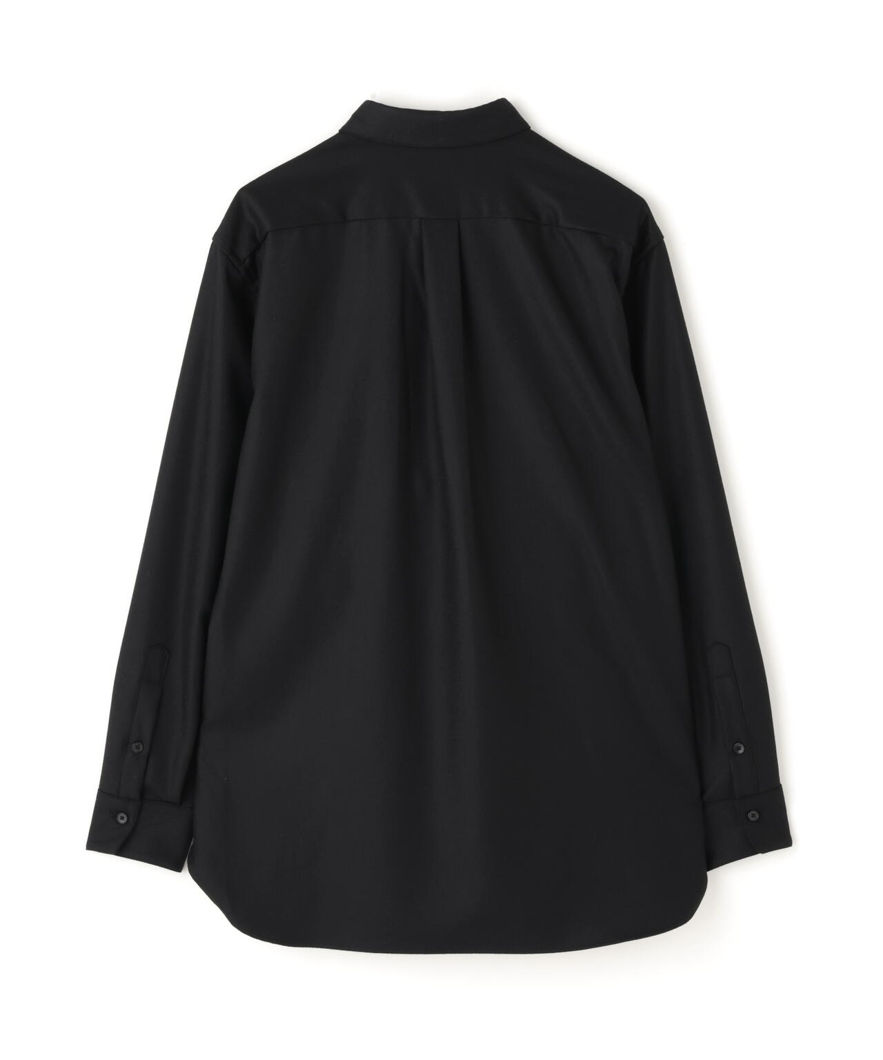 THE LIBRARY / [UNISEX] WOOL FLANNEL R/C SHIRT