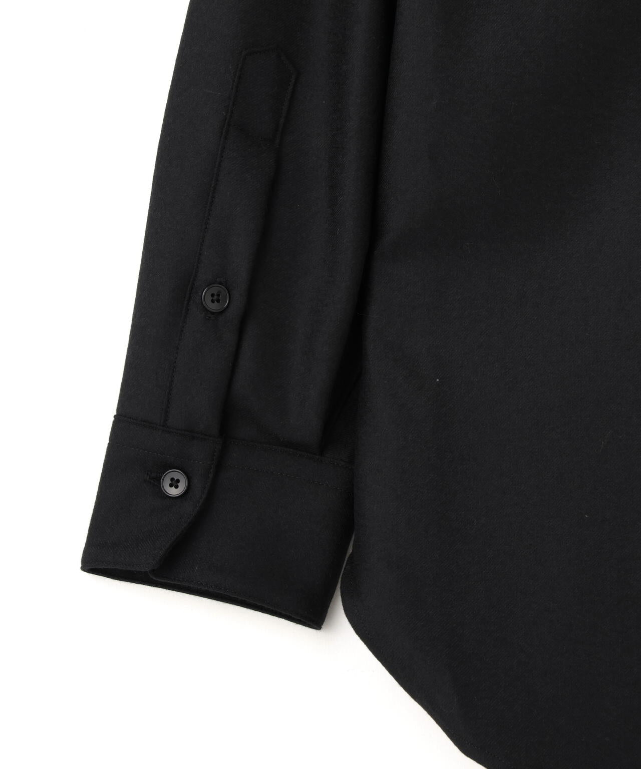 THE LIBRARY / [UNISEX] WOOL FLANNEL R/C SHIRT