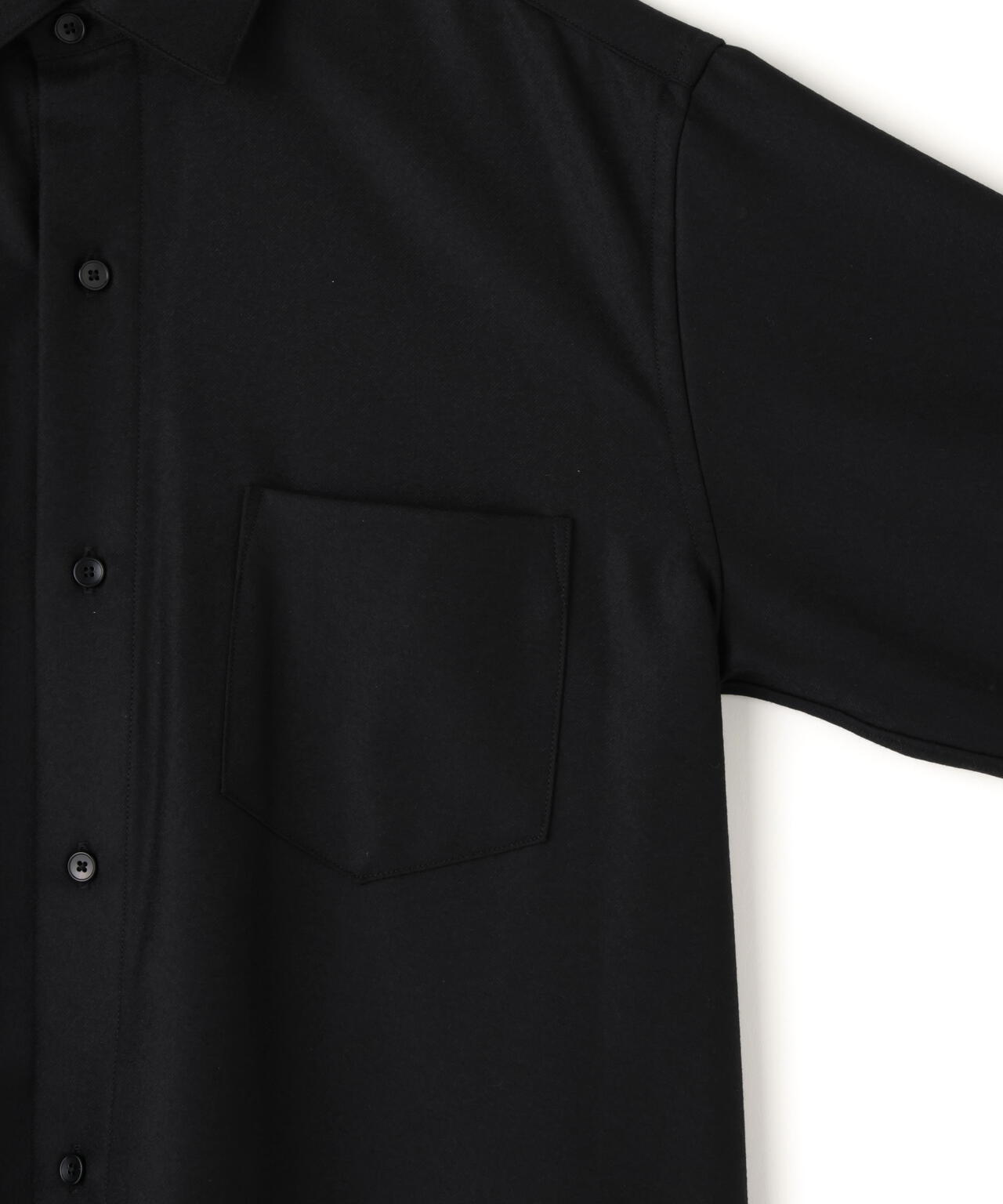 THE LIBRARY / [UNISEX] WOOL FLANNEL R/C SHIRT