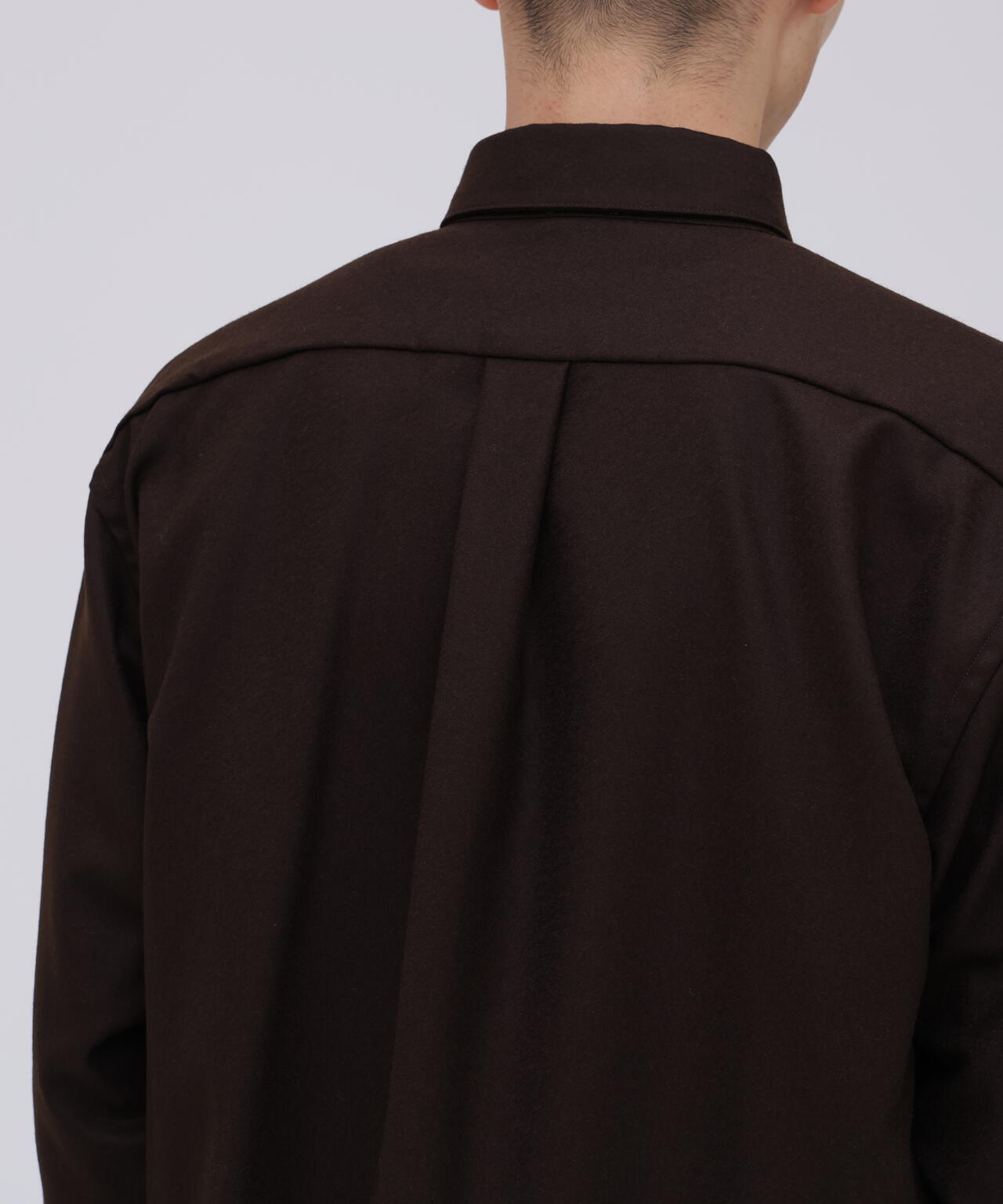 THE LIBRARY / [UNISEX] WOOL FLANNEL R/C SHIRT | THE LIBRARY（ザ
