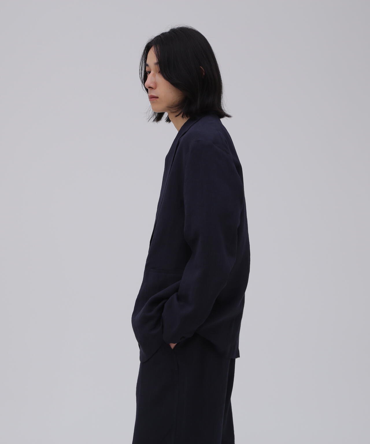 THE LIBRARY / [UNISEX] LINEN JACKET