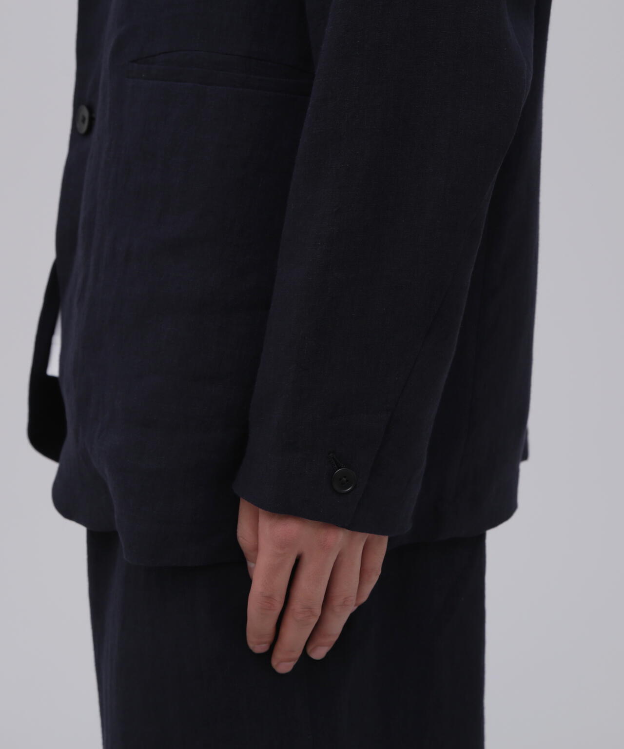 THE LIBRARY / [UNISEX] LINEN JACKET | THE LIBRARY（ザ ライブラリー