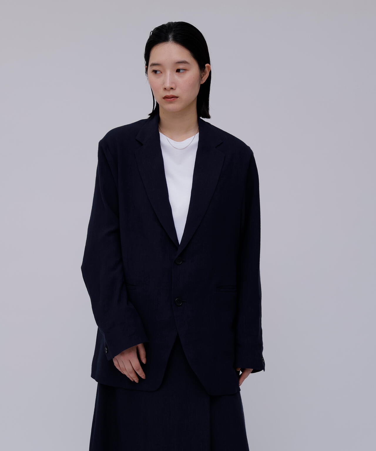 THE LIBRARY / [UNISEX] LINEN JACKET | THE LIBRARY（ザ ライブラリー