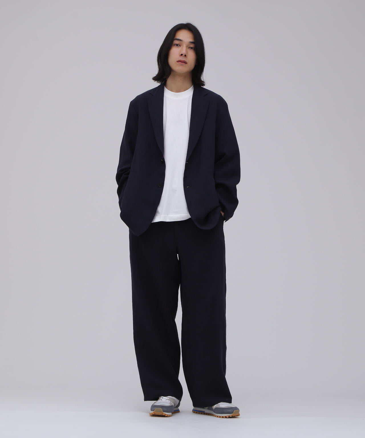 THE LIBRARY / [UNISEX] LINEN EASY TROUSERS | THE LIBRARY（ザ