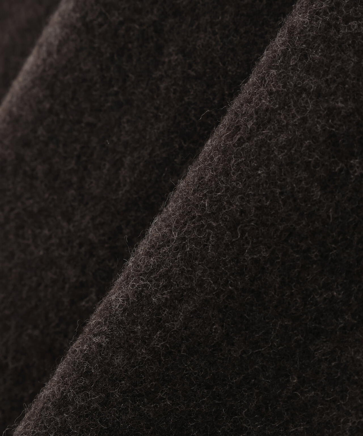 THE LIBRARY / [UNISEX] SUPER100'S WOOL MELTON BAL COLLAR COAT