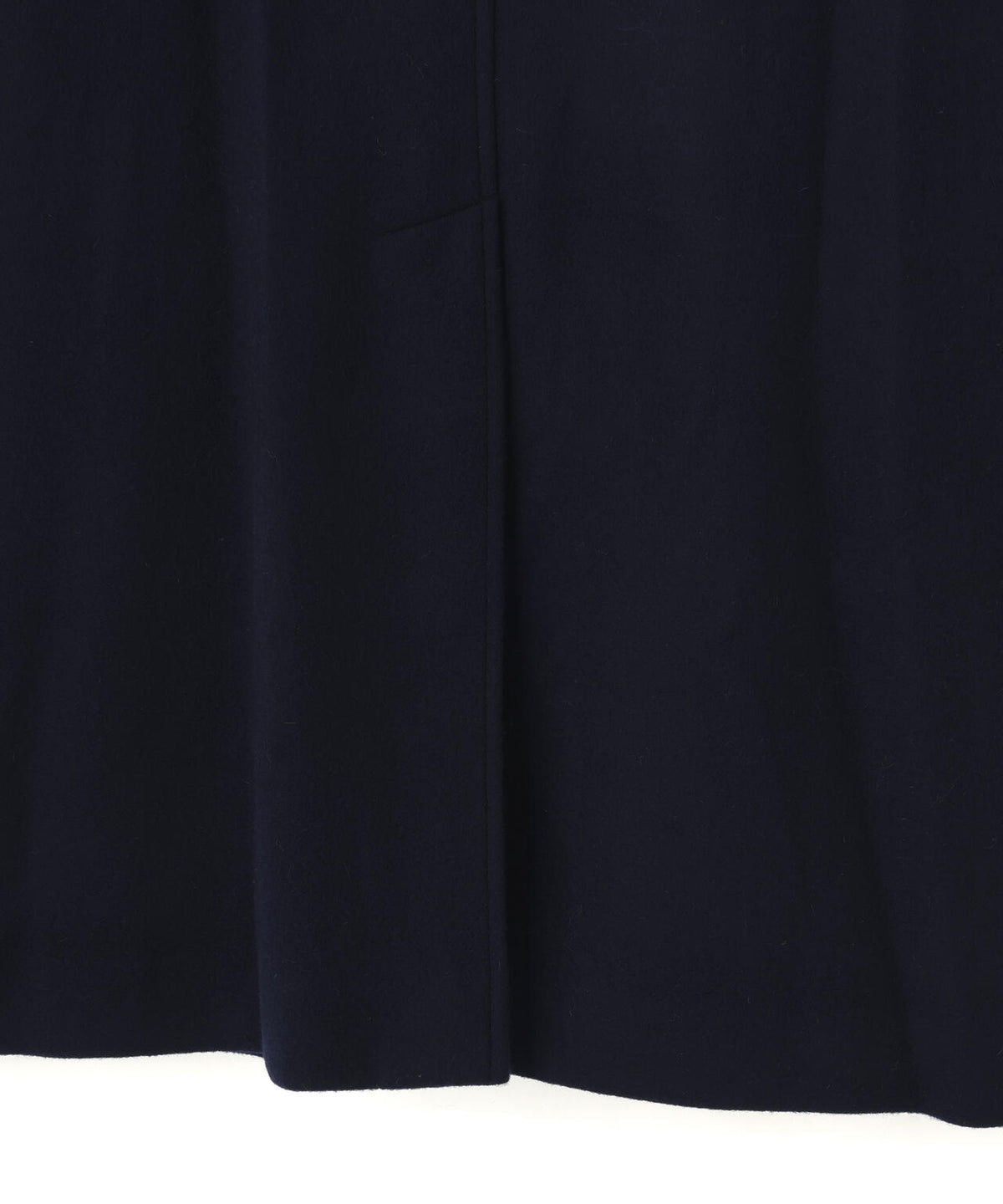 THE LIBRARY / [UNISEX] SUPER100'S WOOL MELTON BAL COLLAR COAT