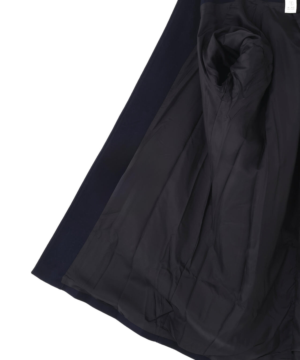 THE LIBRARY / [UNISEX] SUPER100'S WOOL MELTON BAL COLLAR COAT
