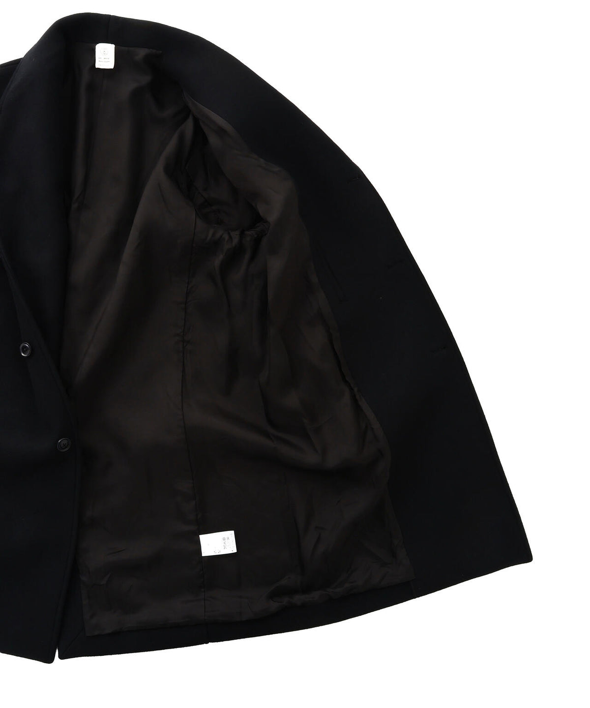 THE LIBRARY / [UNISEX] WOOL MELTON SHAWL CLLAR COAT