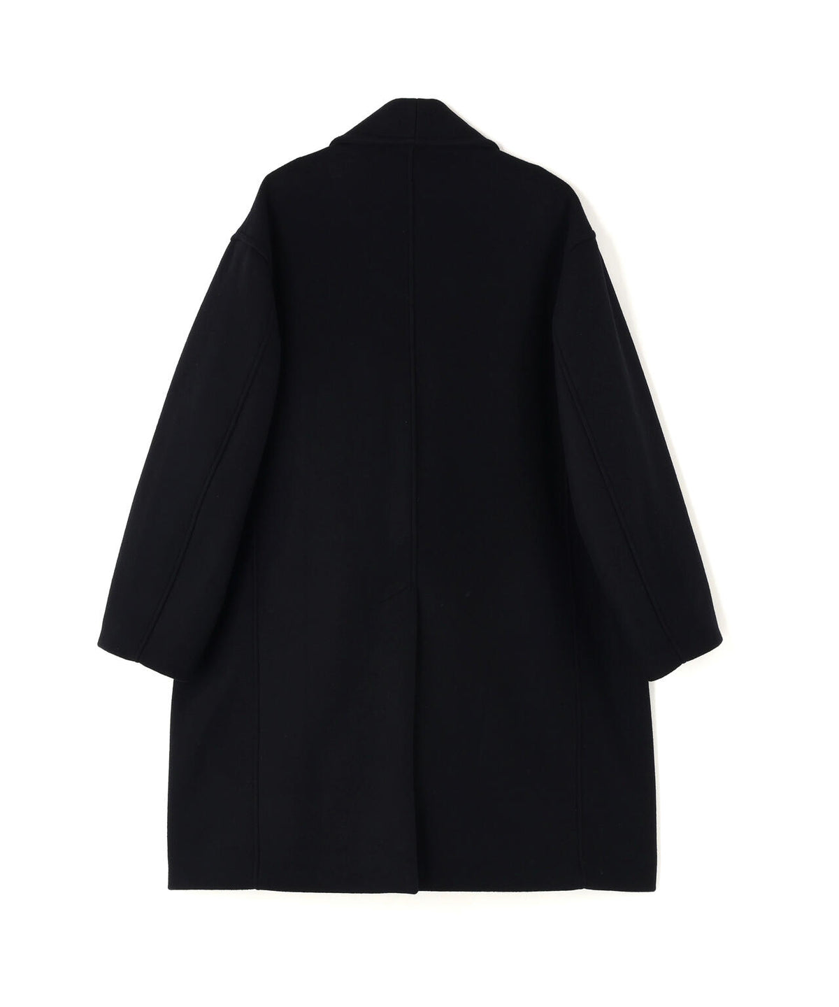 THE LIBRARY / [UNISEX] WOOL MELTON SHAWL CLLAR COAT