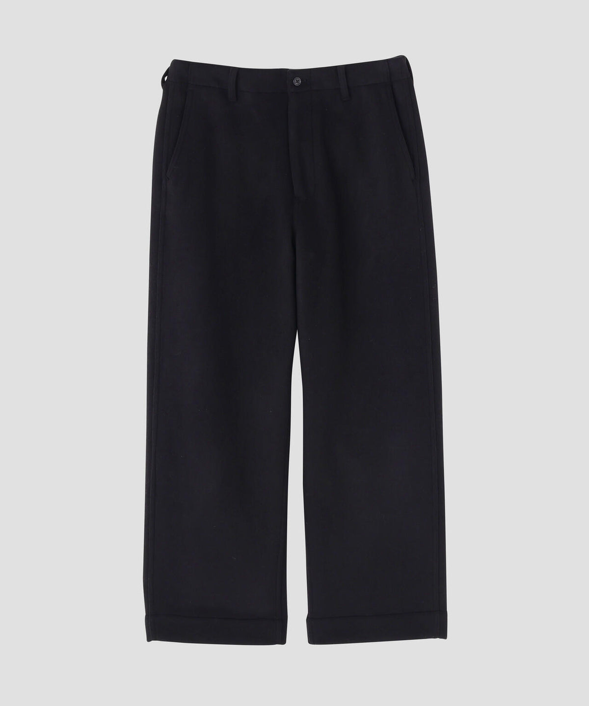 THE LIBRARY / [UNISEX] WOOL MELTON TROUSERS