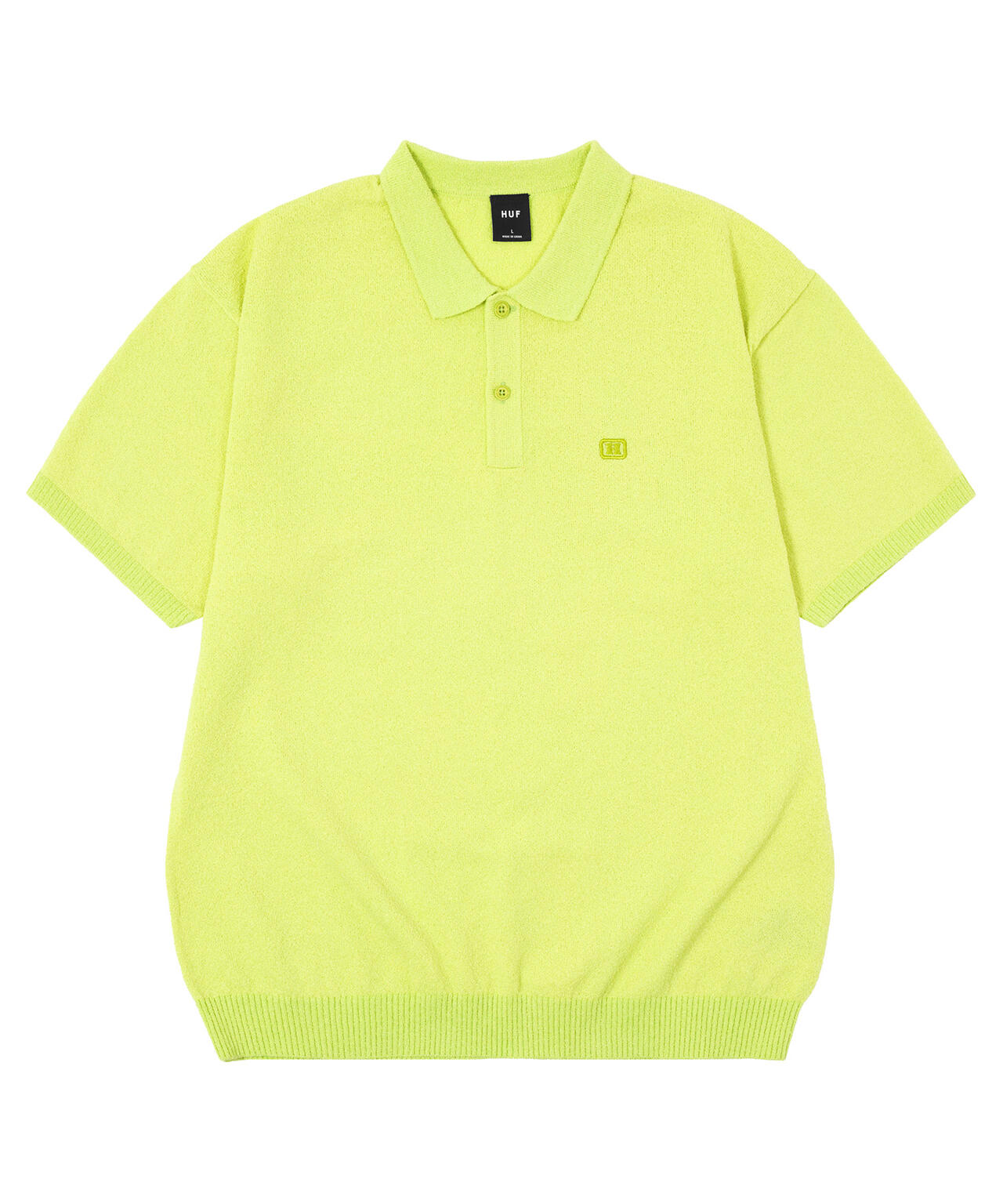 SERIF H KNIT POLO TOP | huf（ハフ） ｜【公式】通販mix.tokyo
