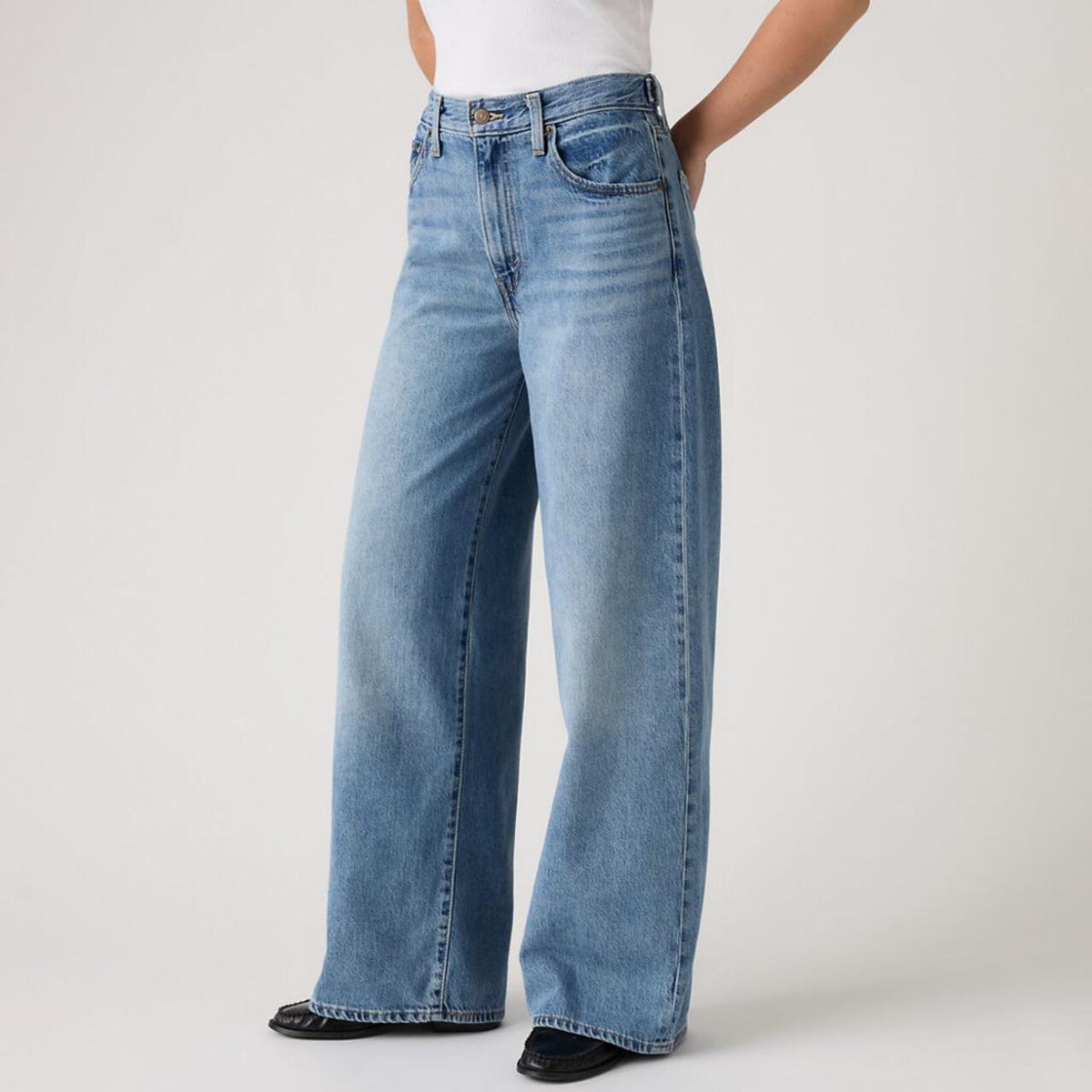 CINCH WIDE LEG ジズ ミディアムインディゴ