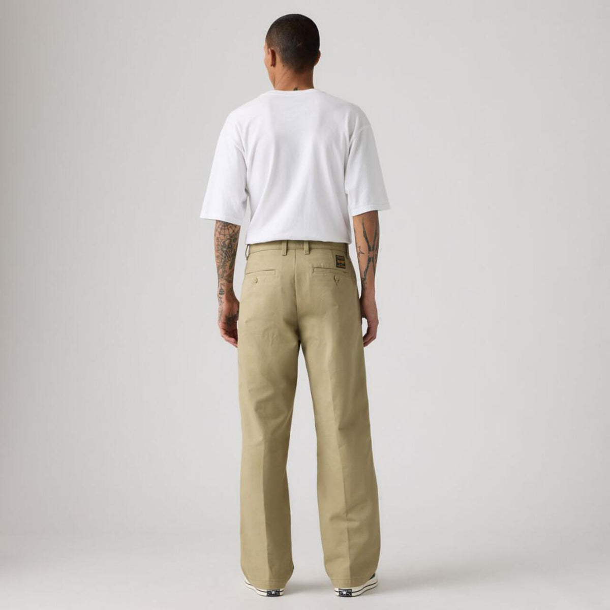 LOOSE PLTD WORK CHINO