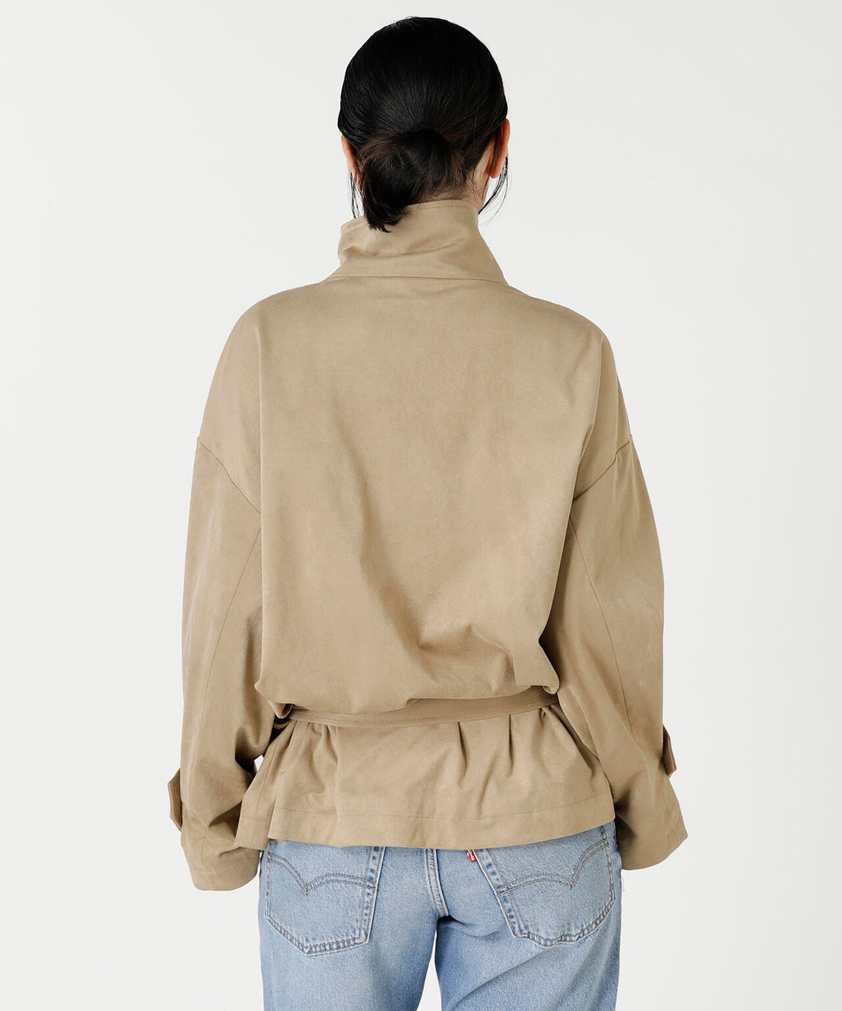 SHORT TRENCH COAT
