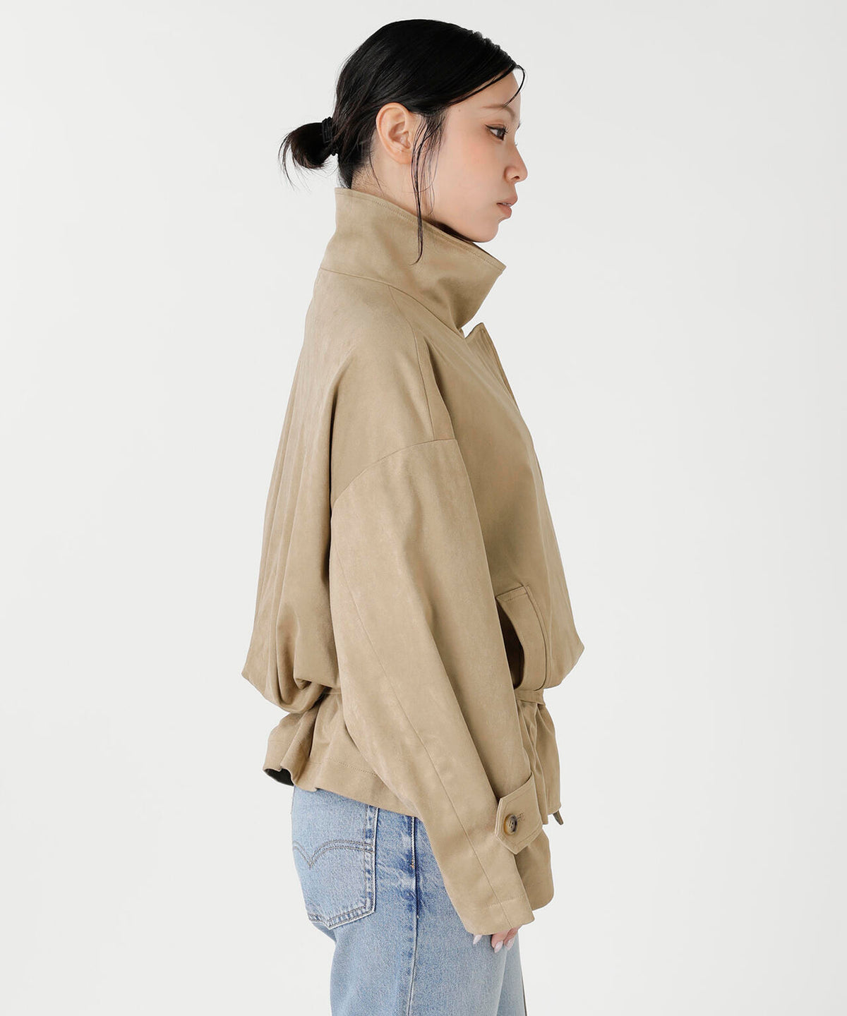 SHORT TRENCH COAT