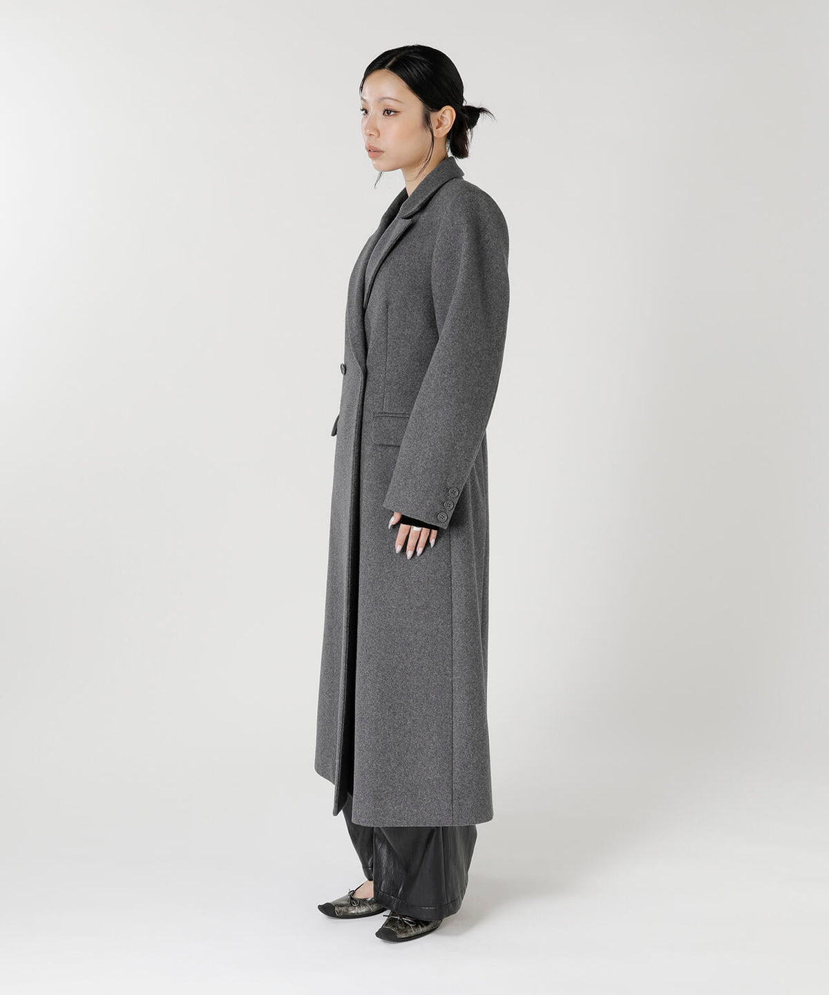 LONG MELTONE COAT