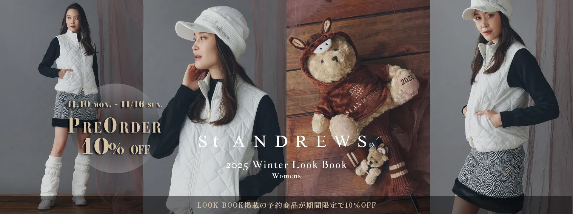 St ANDREWS セントアンドリュース オールインワン ゴルフウェア St ANDREWS セントアンドリュース オールインワン ゴルフウェア