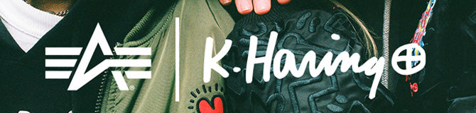 × Keith Haring CAPSULE COLLECTION｜ALPHA INDUSTRIES｜画像