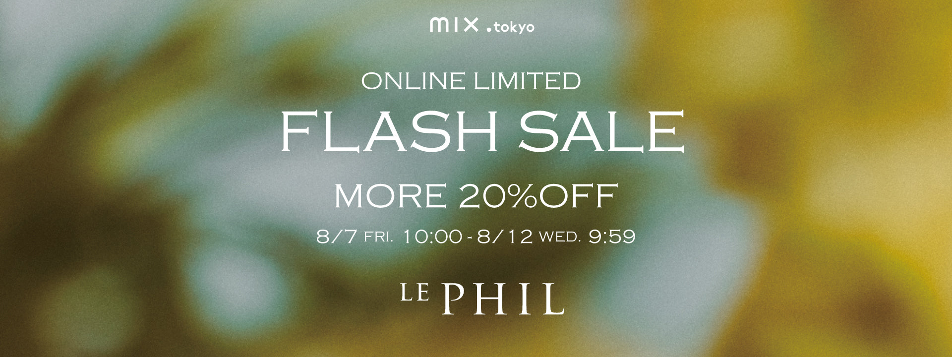 LE PHIL（ル フィル）｜【公式】通販mix.tokyo（ミックスドット