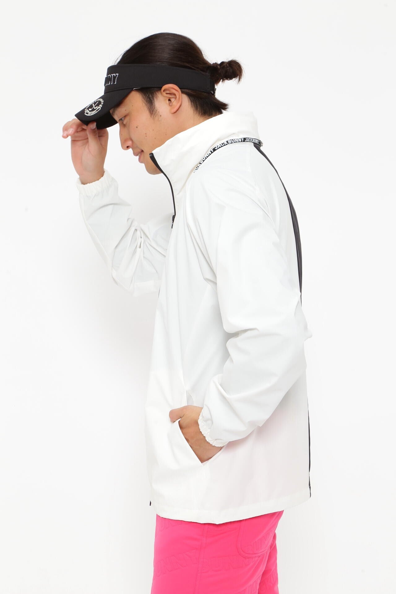 新品 ジャックバニー ETHERMALOFT 袋織中綿ジャケット(5)L/白 ナイロンストレッチ 3レイヤージャケット | Jack Bunny!!（ジャック