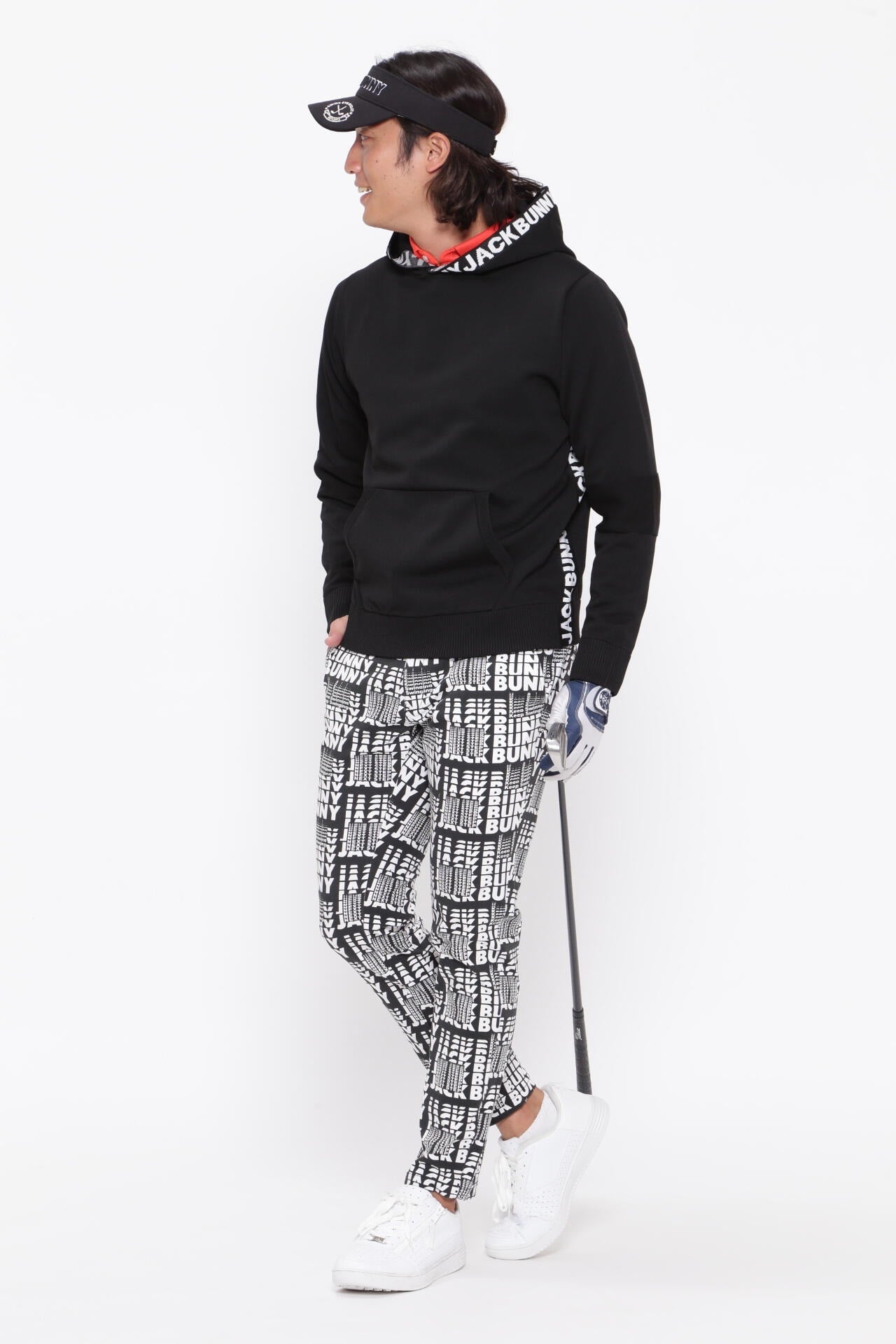 総柄プリント2WAYストレッチツイルパンツ | Jack Bunny!!（ジャック