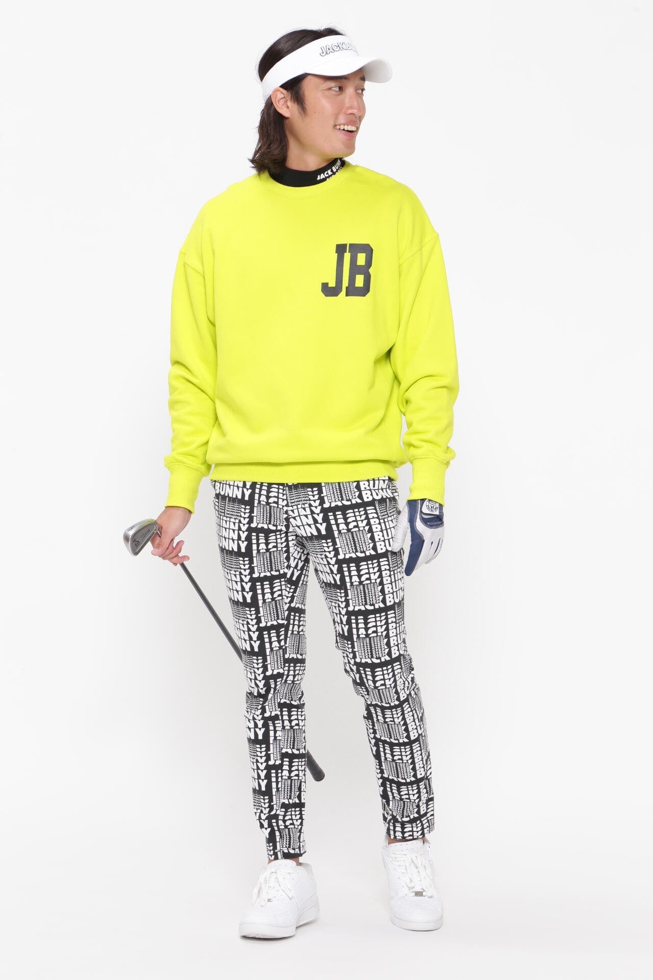 総柄プリント2WAYストレッチツイルパンツ | Jack Bunny!!（ジャック