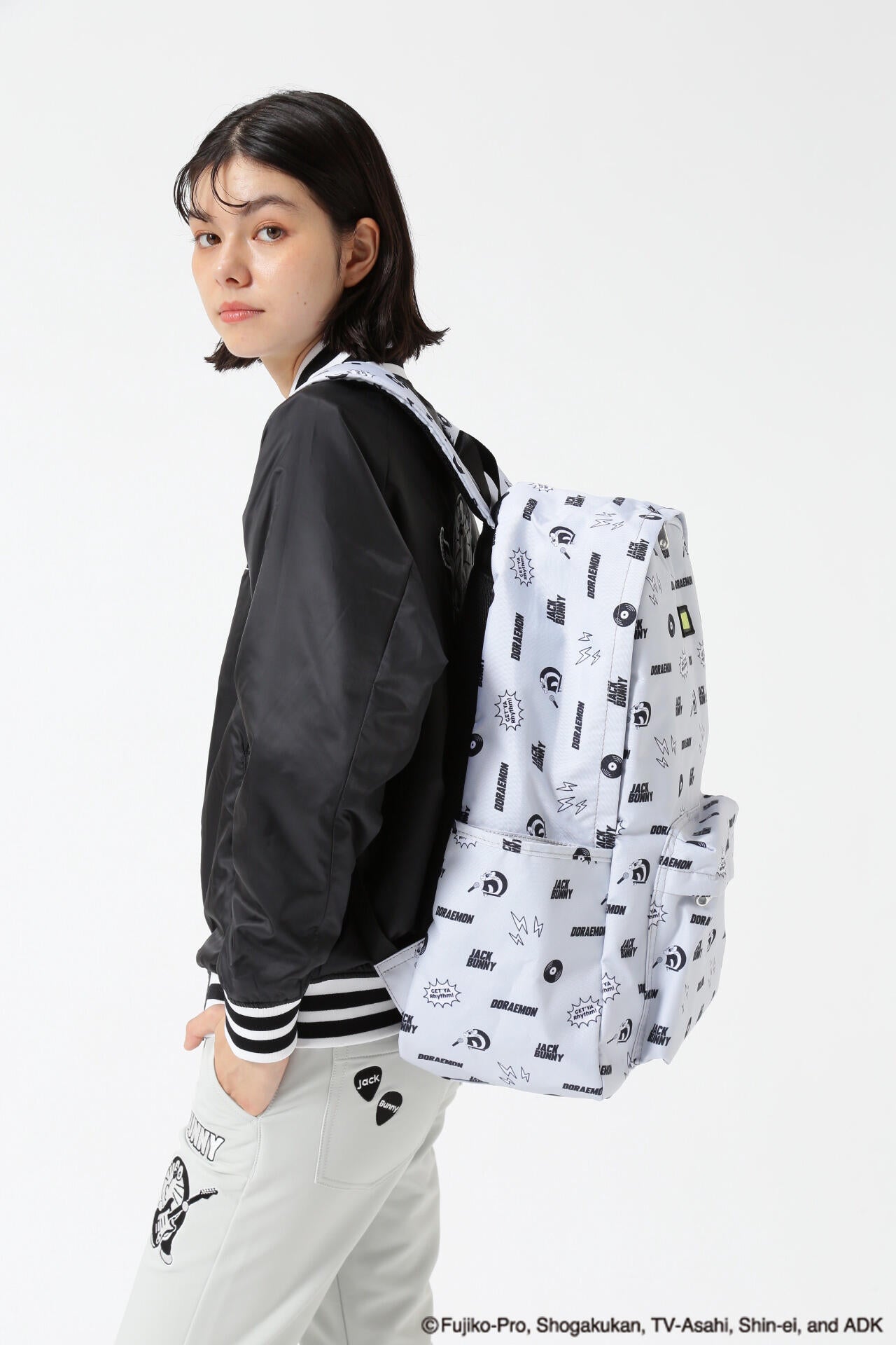 ドラえもん】総柄プリントバックパック (UNISEX) | Jack Bunny