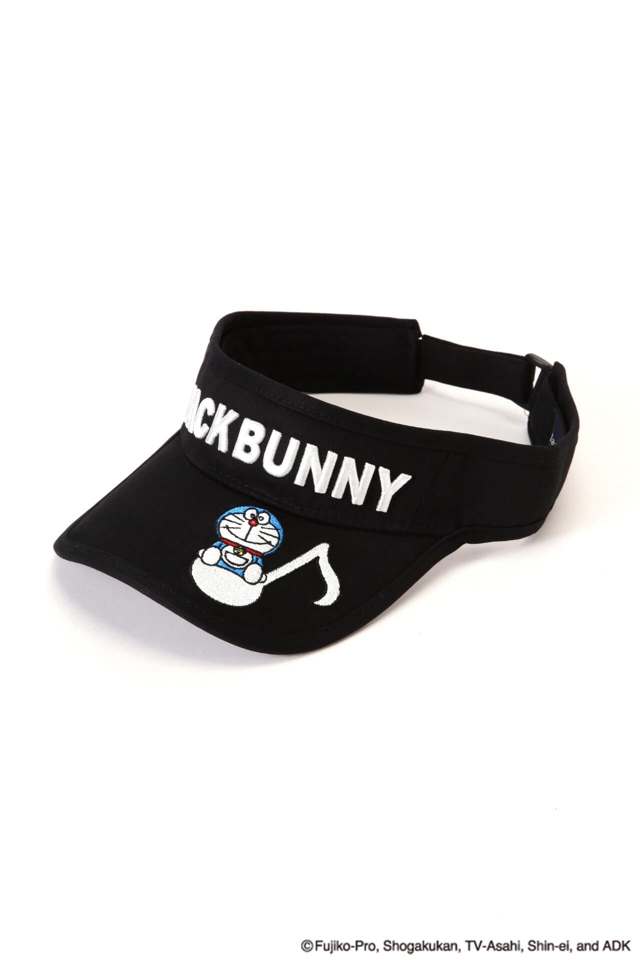 【新品未使用】パーリーゲイツ　ジャックバニー　ドラえもんバイザー【希少】 クーポンでお得 新品 パーリーゲイツ ジャックバニー ドラえもん