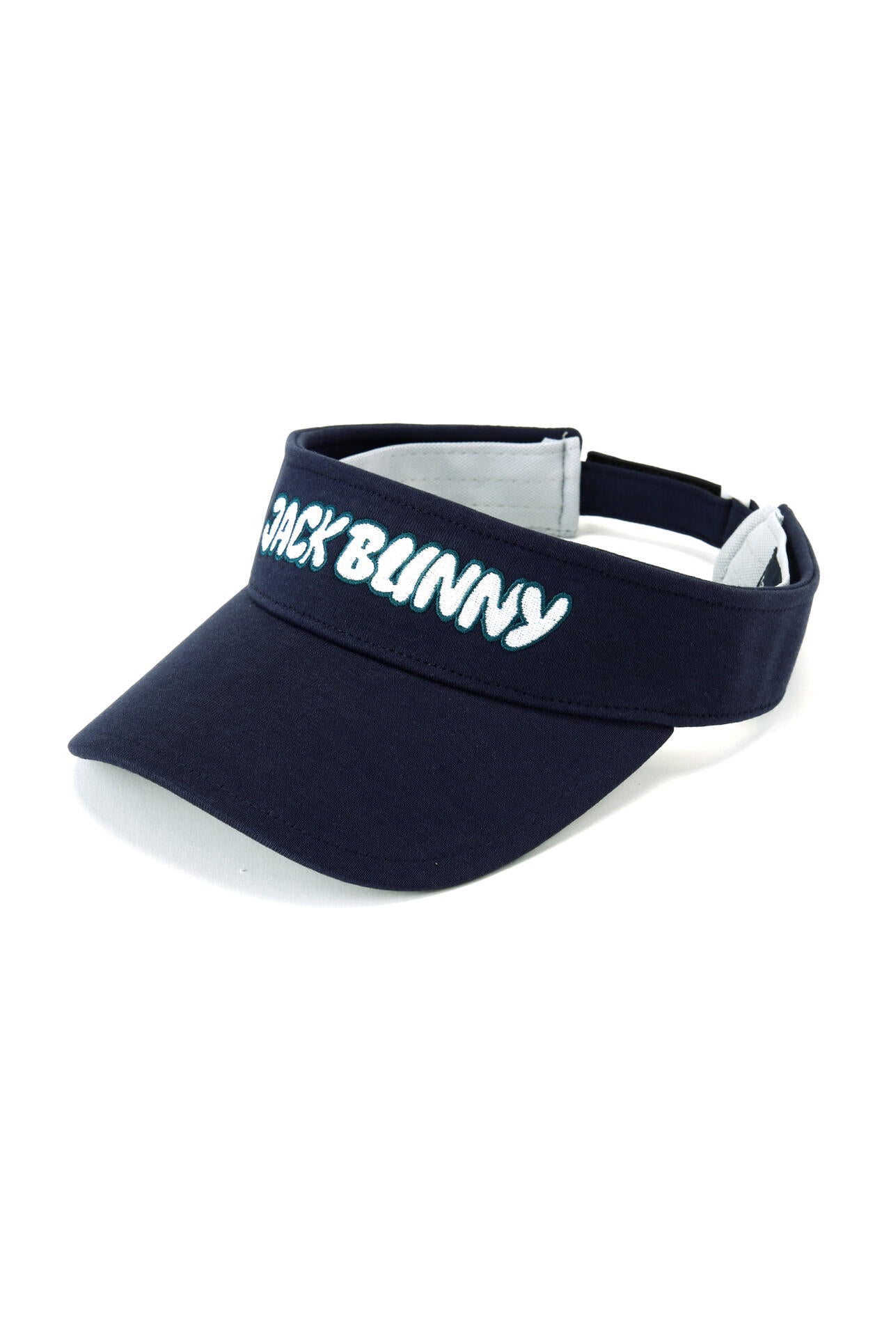 裏毛ロゴ刺繍バイザー (UNISEX) | Jack Bunny!!（ジャックバニー